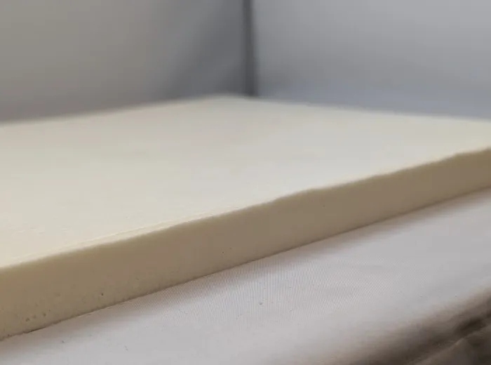 Half-inch slab of Super Foam microcellular polyurea elastomer