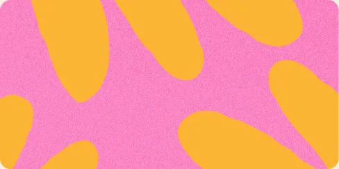 Mustard&nbsp;shapes&nbsp;on&nbsp;pink