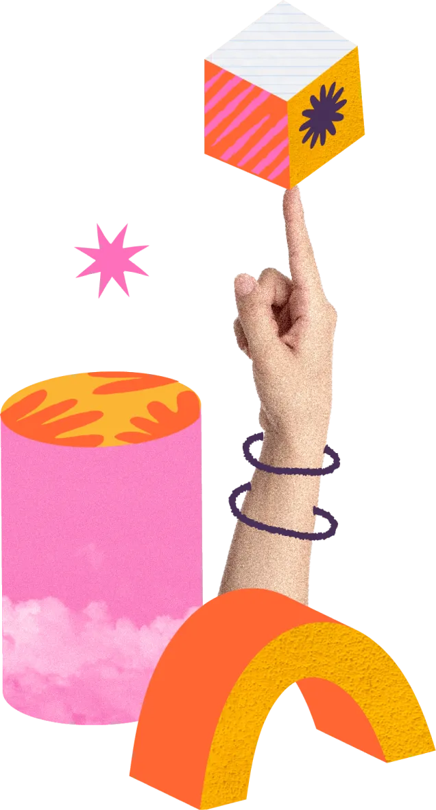3D animation collage