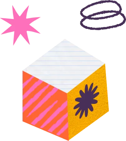 3D cube illustration