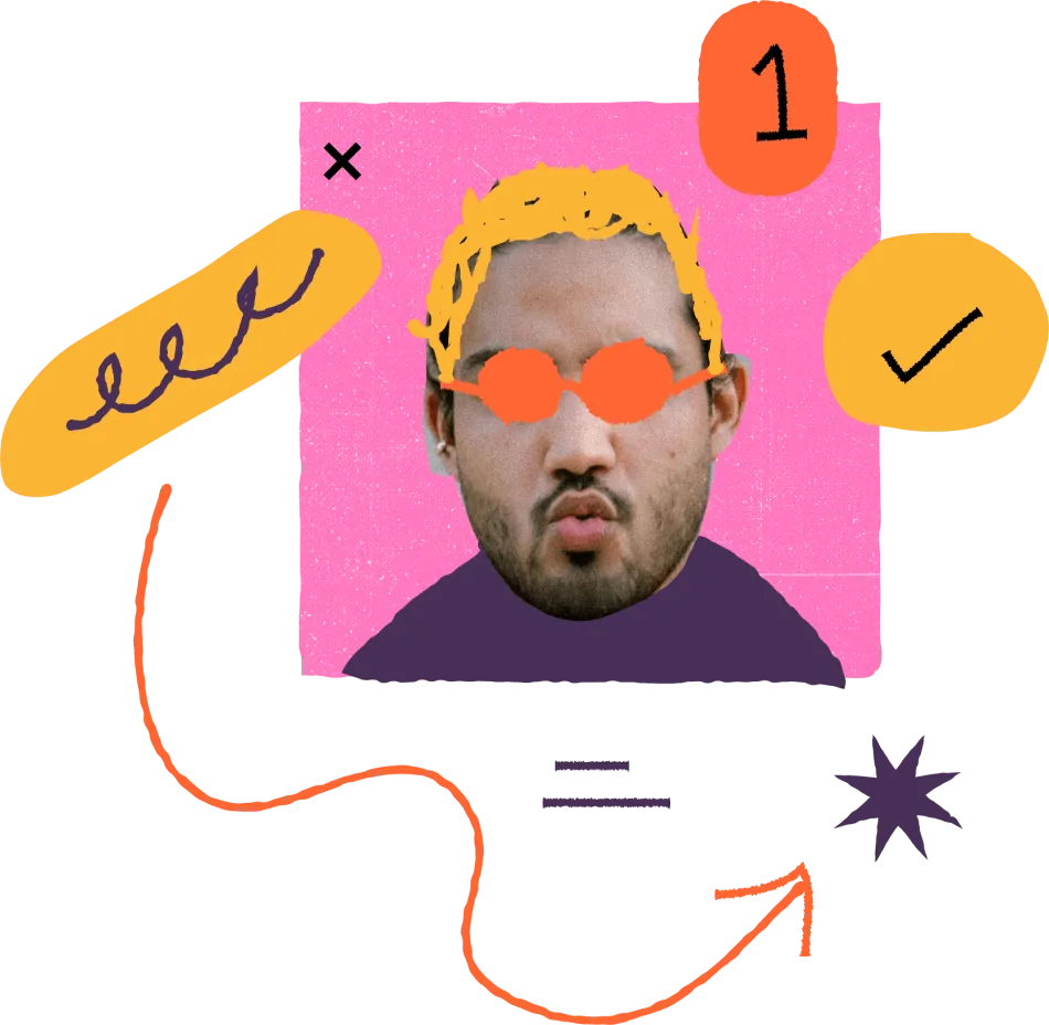 Explainer video collage