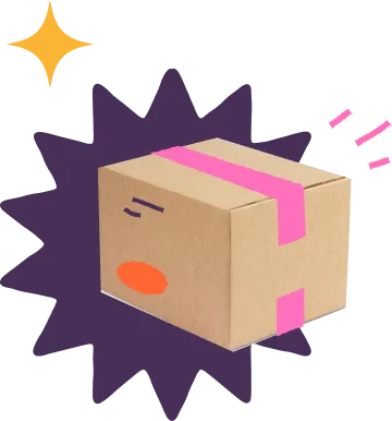 Parcel on a starburst
