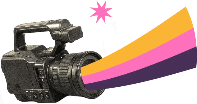 Video camera illustration