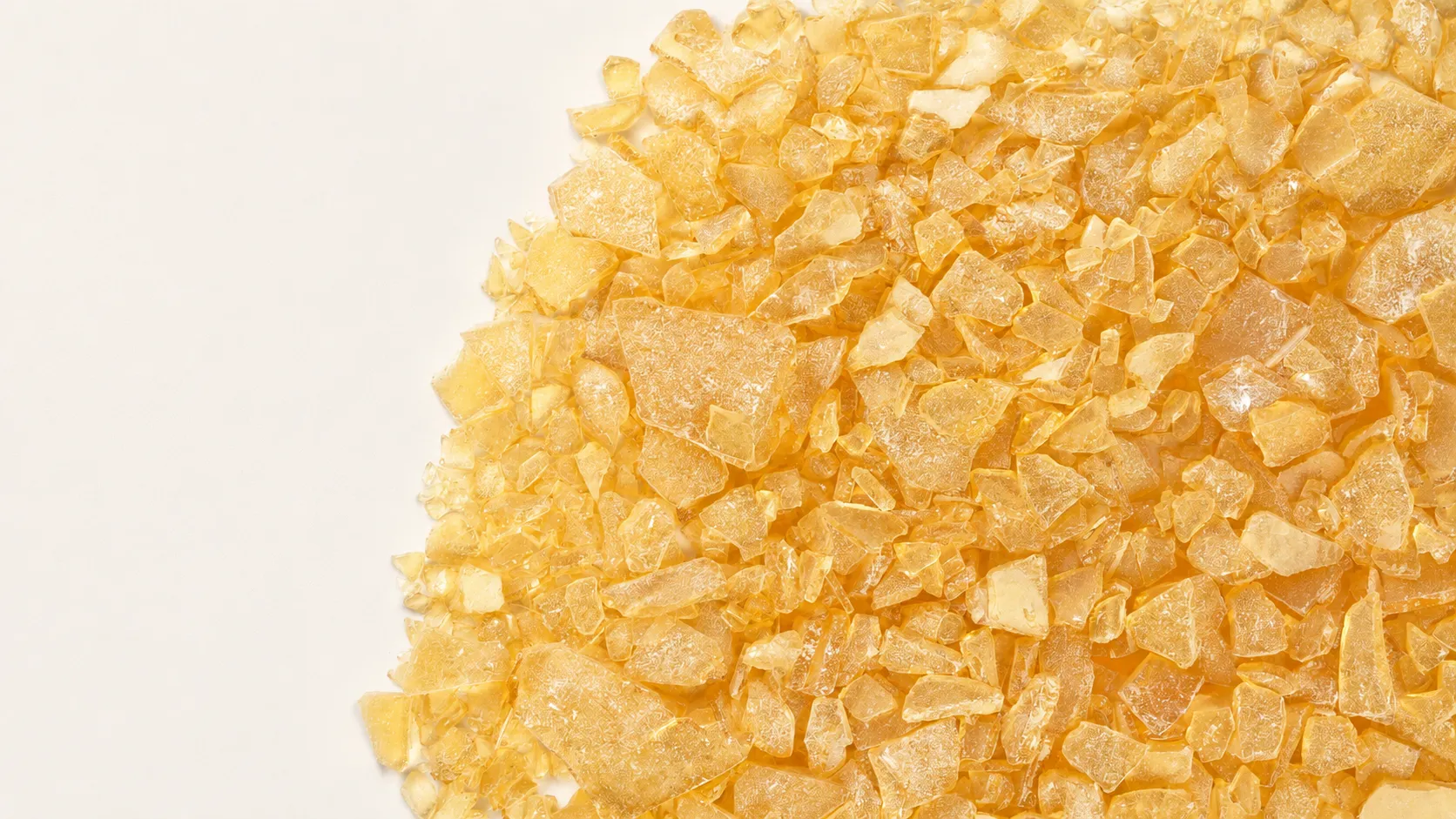 Amber rosin-modified maleic resin granules for coatings and printing inks